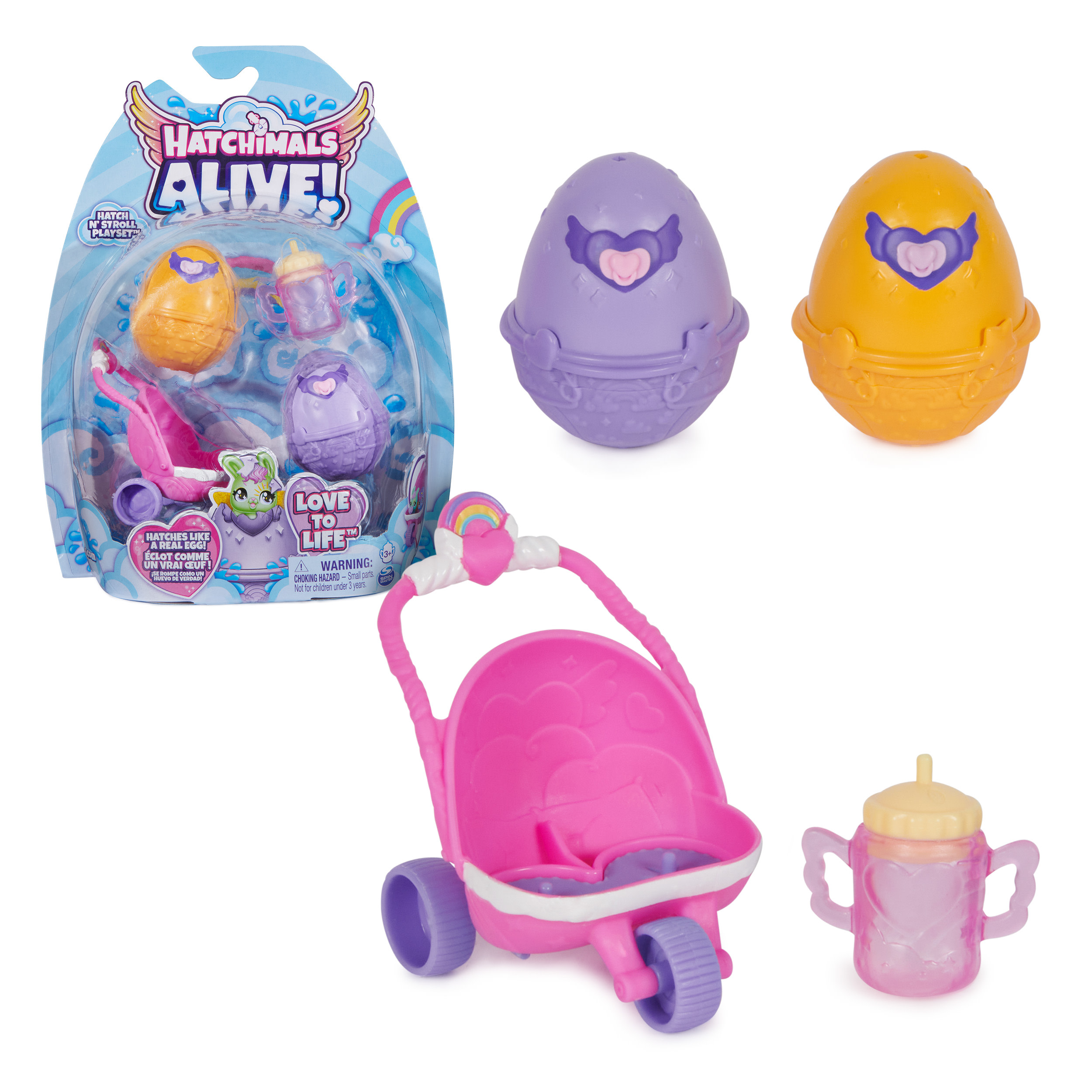 Hatchimals alive, confezione singola con mini personaggi in uova che si  schiudono con l'acqua, giocattoli per bambine e bambini, 3+ anni - modelli  assortiti - Toys Center