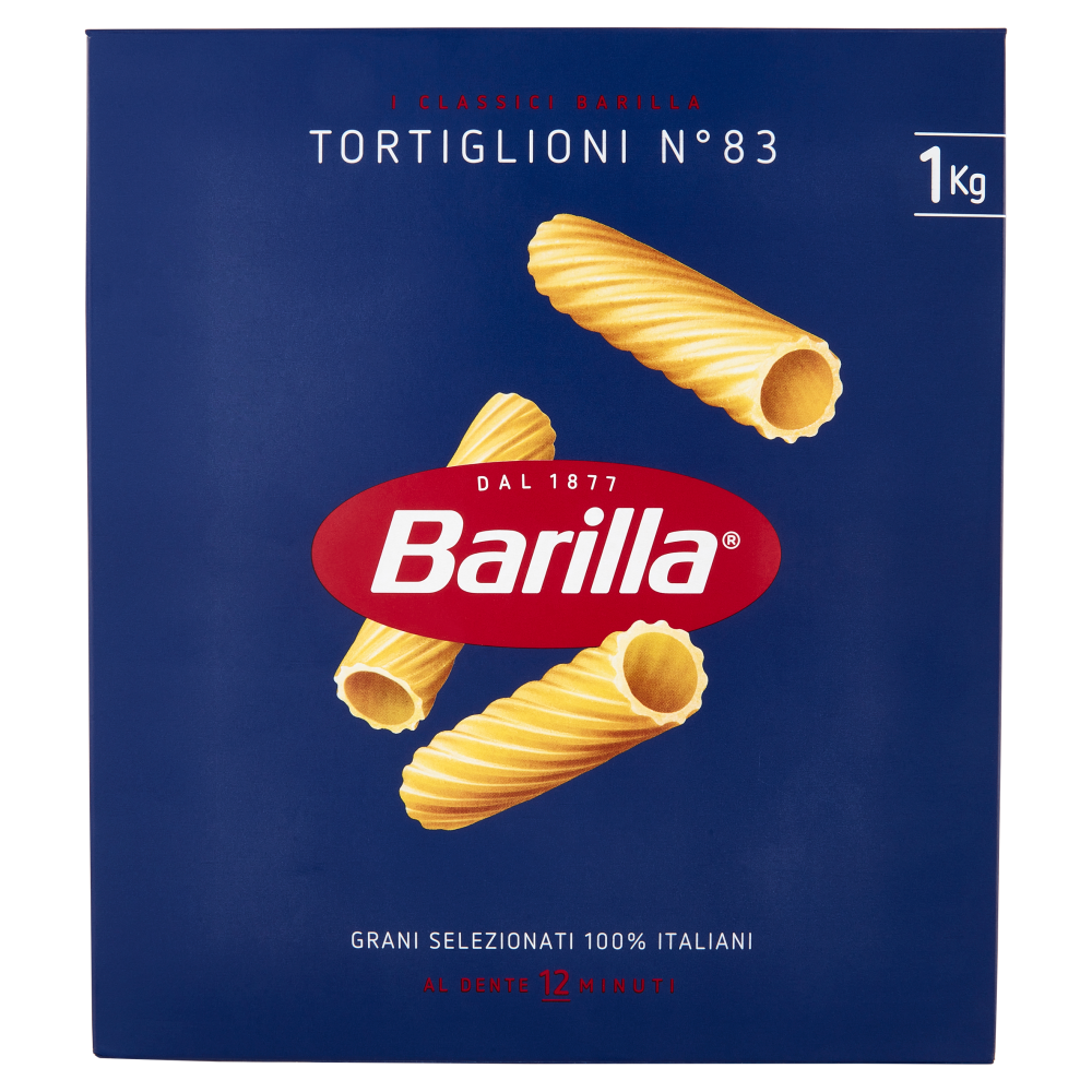 Barilla Pasta Tortiglioni N Grano Italiano Kg Carrefour