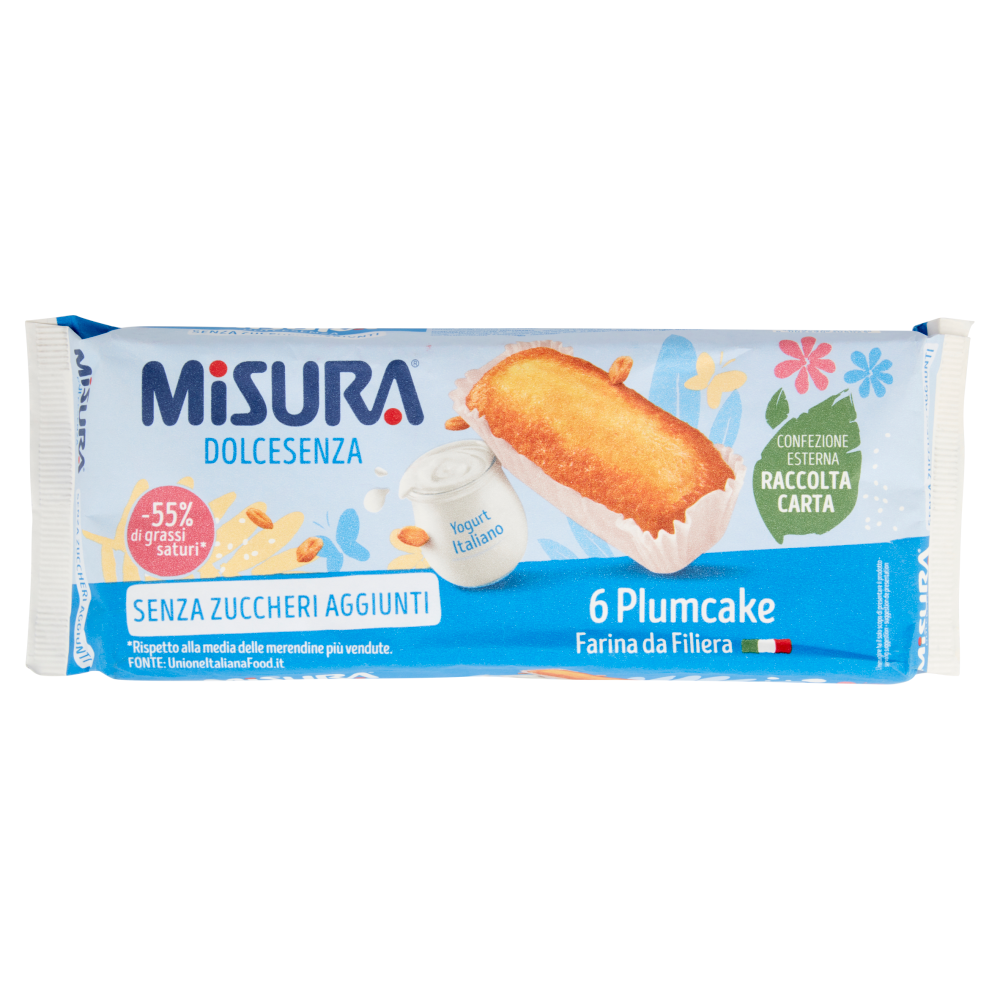 Misura Dolcesenza 6 Plumcake 190 g