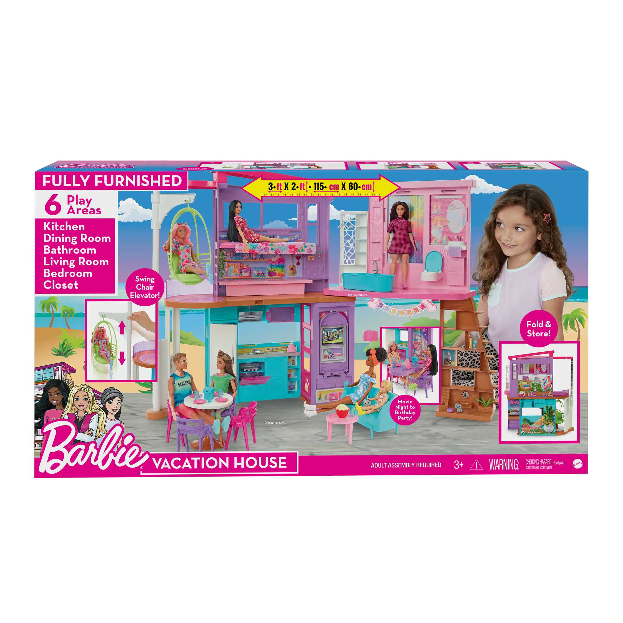 Barbie Casa di Malibu per Bambole Carrefour