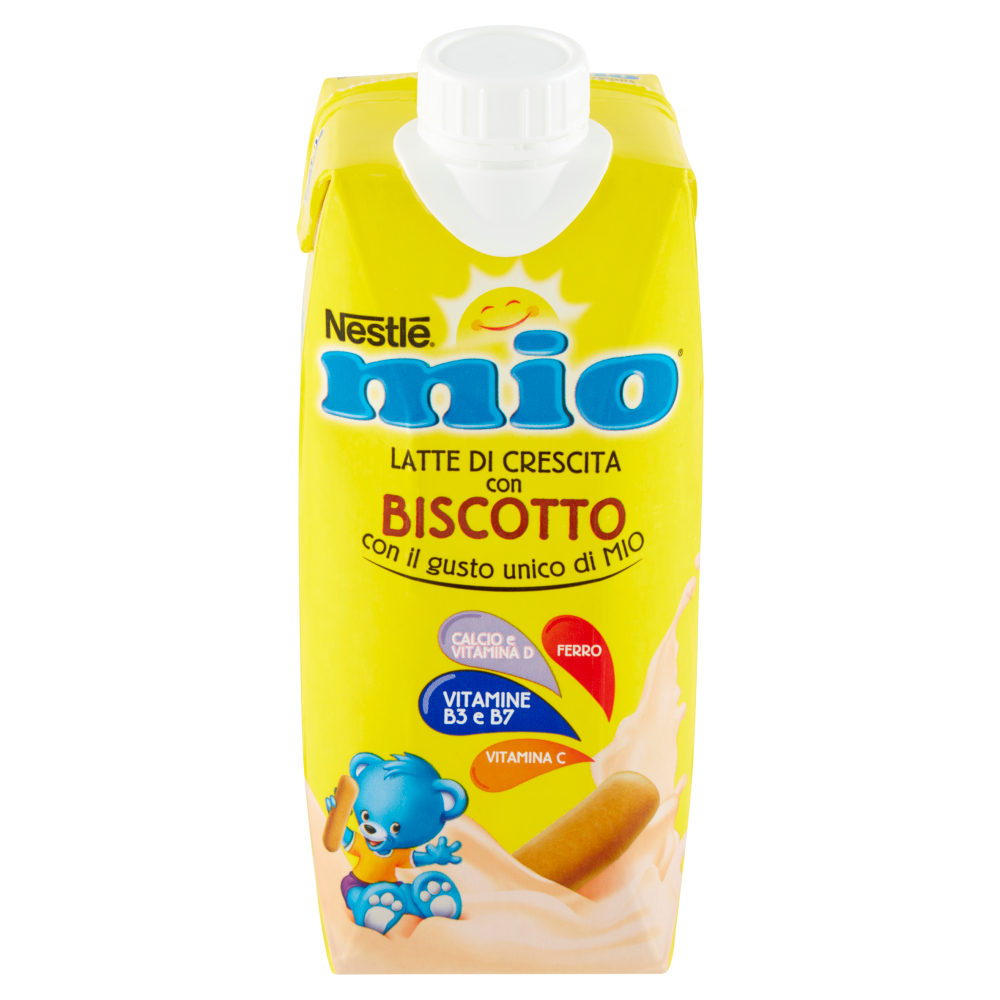 NestlÉ Mio Latte Di Crescita Con Biscotto Liquido Brick 500 Ml Carrefour