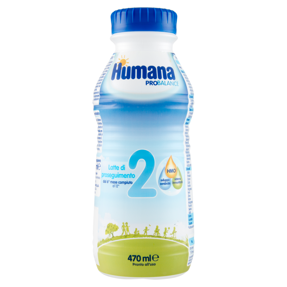 Humana 1 Latte Liquido 0-6 Mesi Bottiglia 470 ml