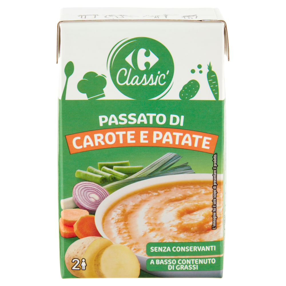 Carrefour Classic Passato Di Carote E Patate 500 G Carrefour