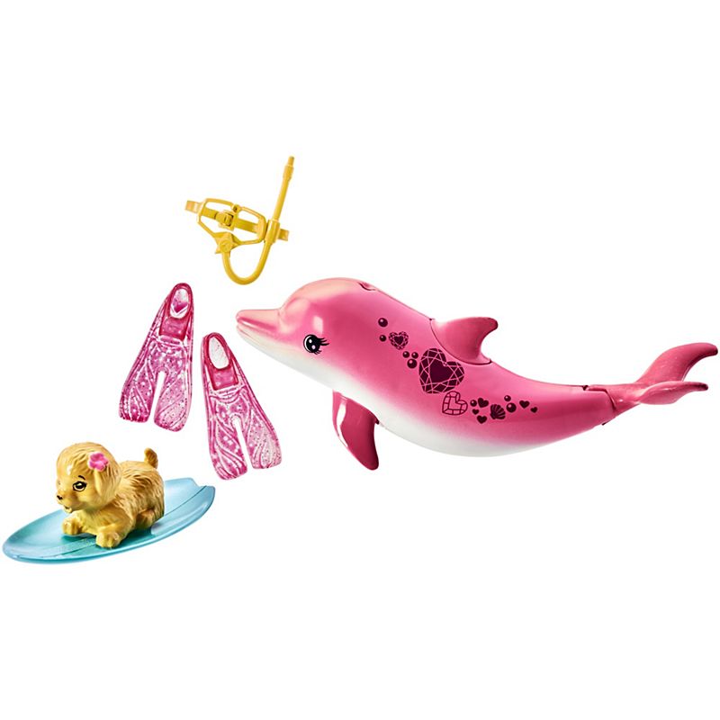 barbie dolphin magic snorkel fun friends