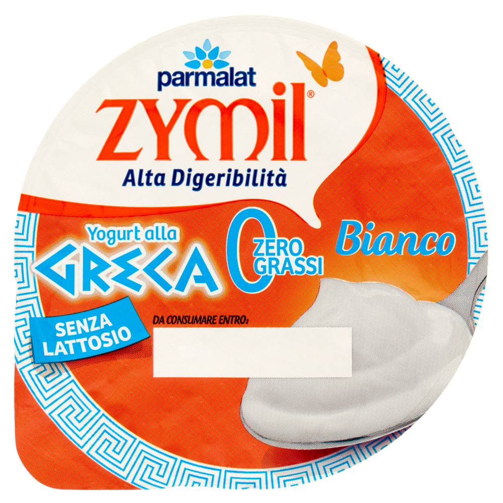 Zymil Alta Digeribilità Yogurt alla Greca Zero Grassi Senza Lattosio