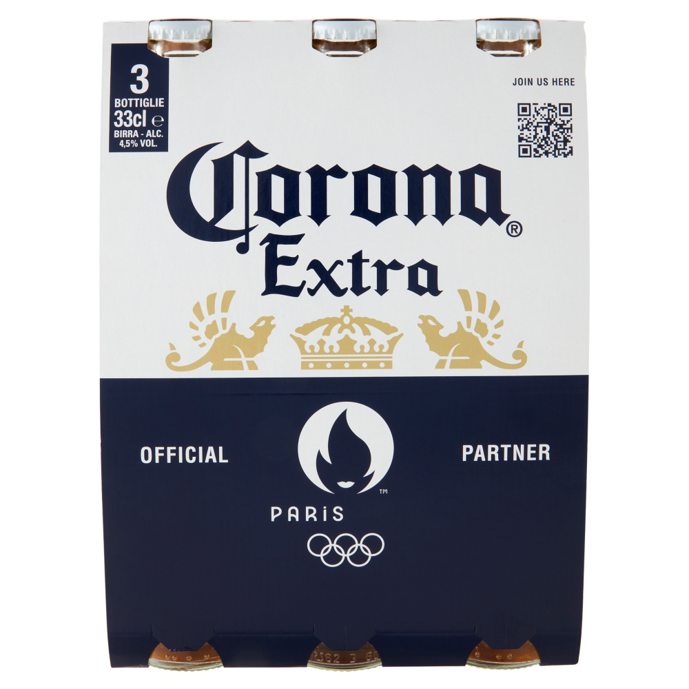 CORONA EXTRA Birra lager messicana bottiglia 3x33cl cl