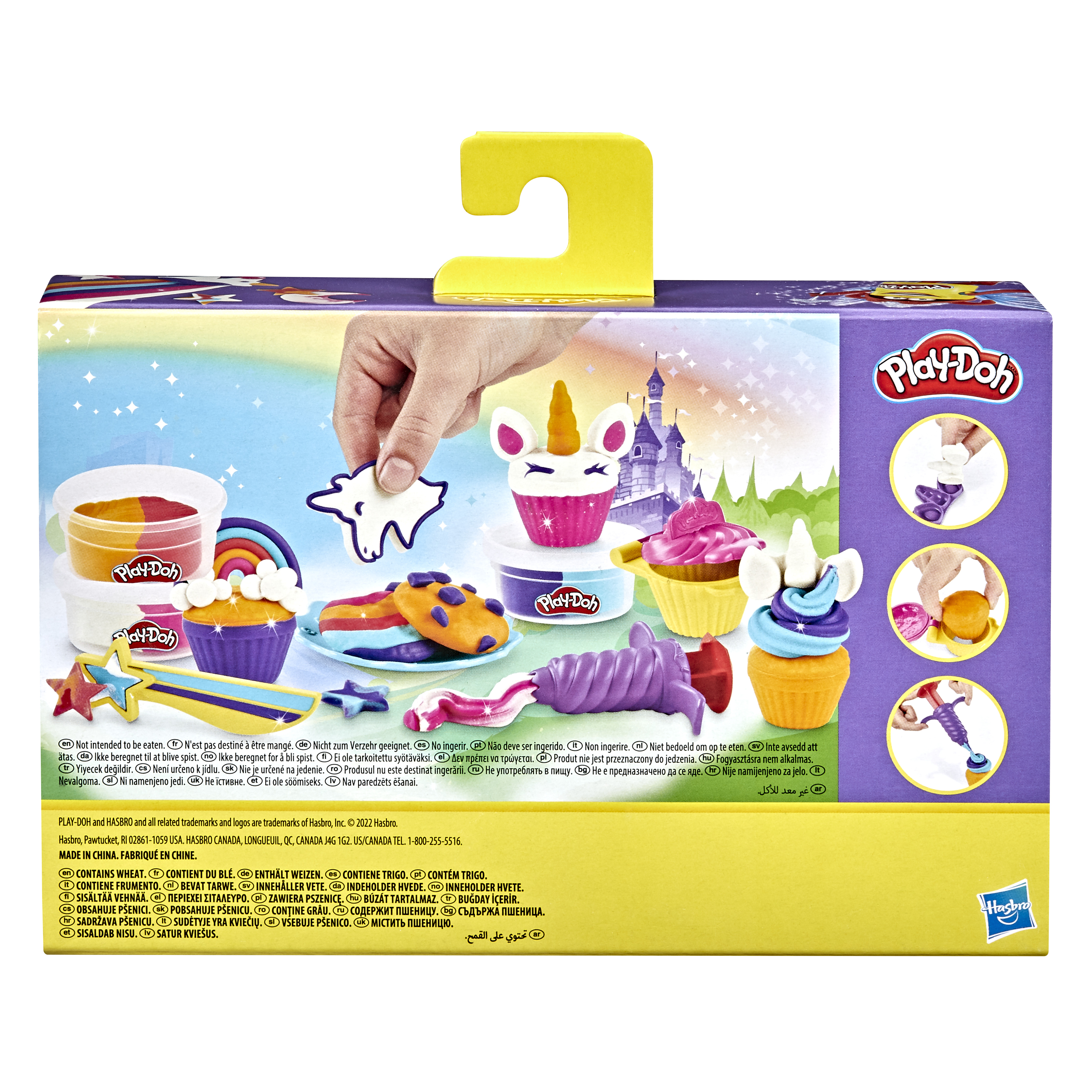 PLAY-DOH, UNICORNO MAGICO DA DECORARE, PER BAMBINI E BAMBINE DAI 3 ANNI IN  SU, CON 5 VASETTI - Toys Center