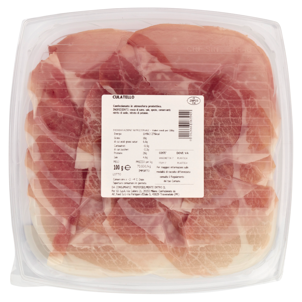 Nitrato di potassio 20g per 10 kg carne - Per Prosciutto, Jambon