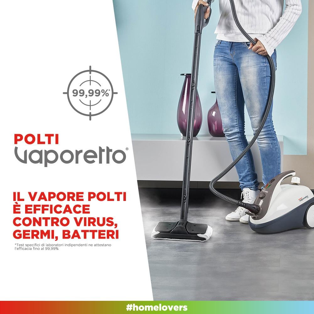 Scopa A Vapore Vaporetto smart 30s, 1, 6 Litri - Polti in vendita online