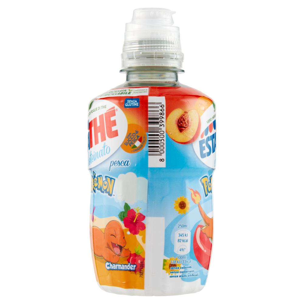 ESTATHÈ Tè gusto Pesca, Bottiglia da 400 ml (confezione 12 pezzi) - Bibite  e Succhi