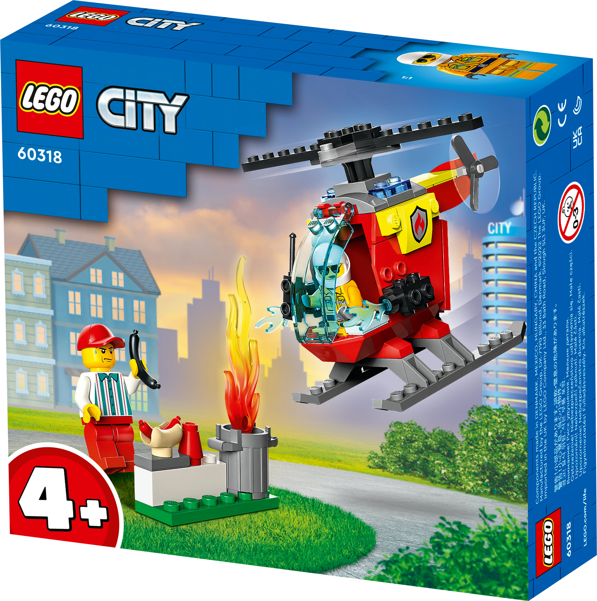 LEGO City Elicottero antincendio