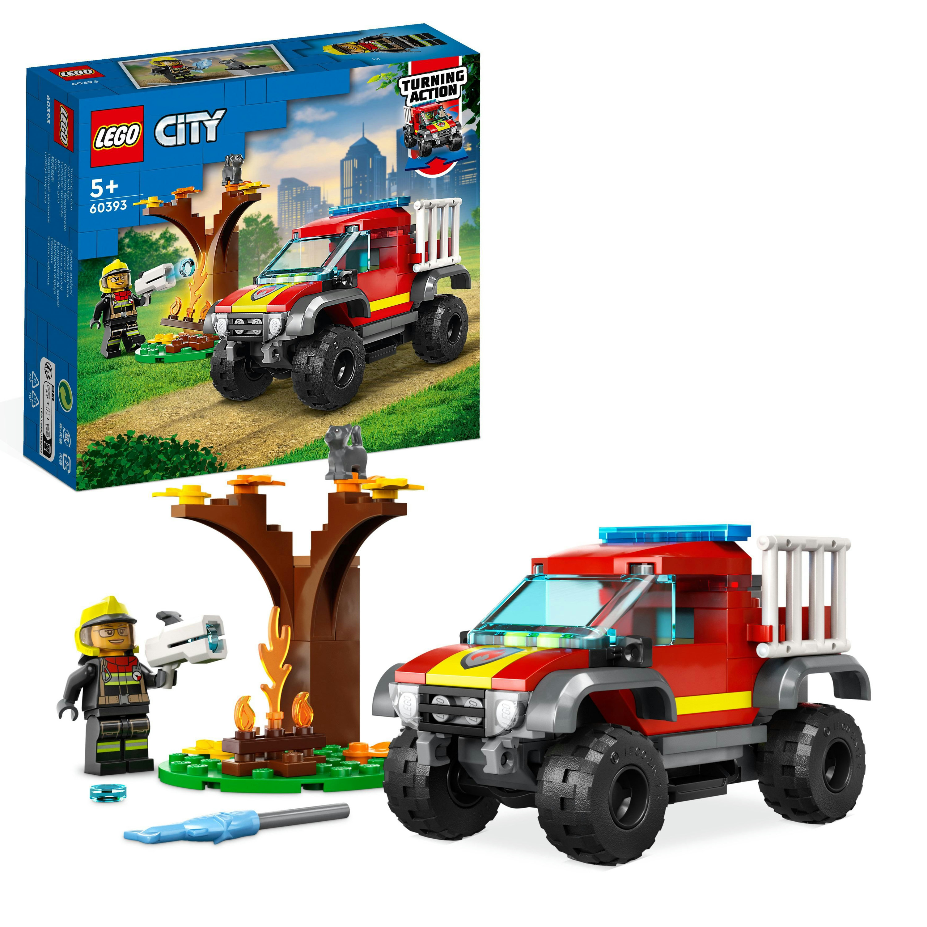 Lego City - Camion dei pompieri con scala — Juguetesland