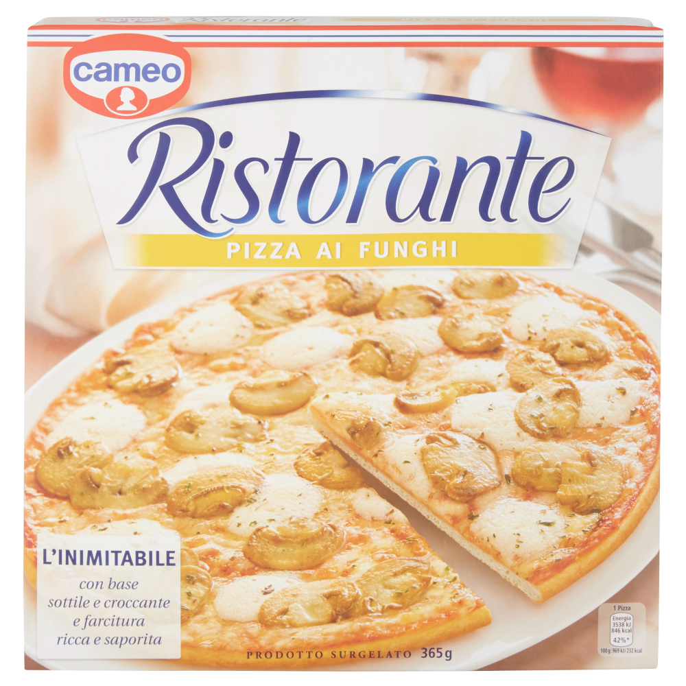 Cameo Ristorante Pizza Ai Funghi 365 G Carrefour