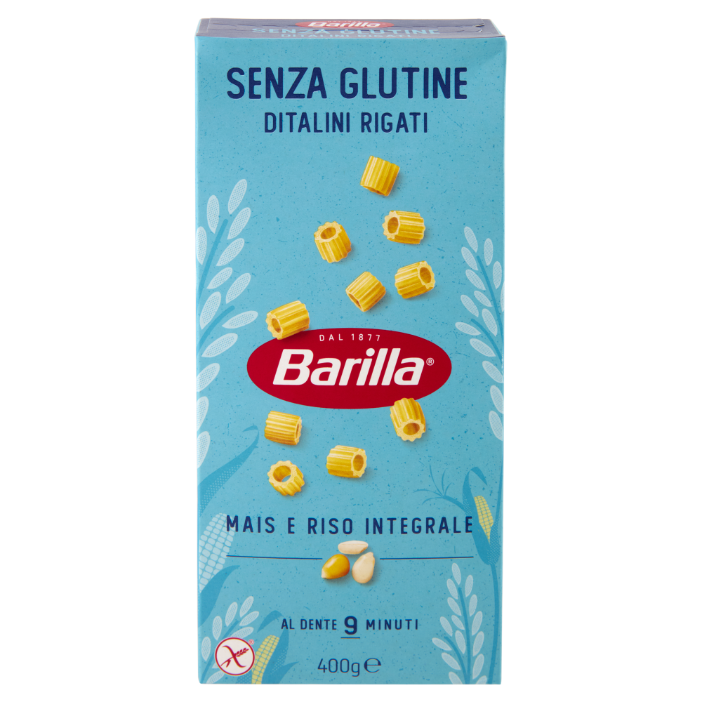 Barilla Pasta Ditalini Rigati Senza Glutine 400 G | Carrefour