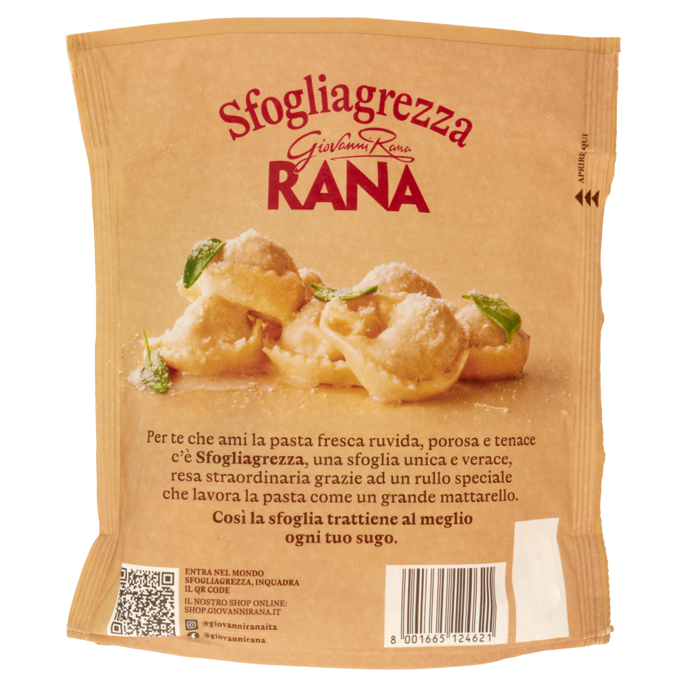 Giovanni Rana Rustici Tortelloni Ricotta E Spinaci 250 G Carrefour