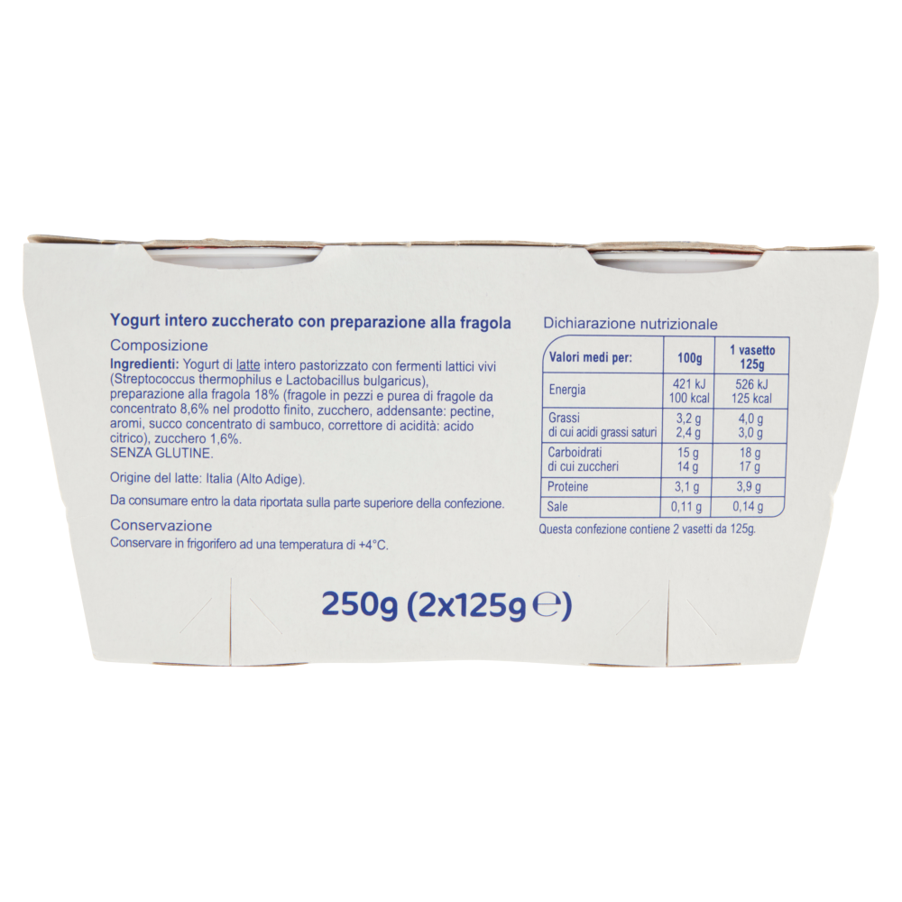 Carrefour Classic Yogurt Cremoso Vaniglia 2 x 125 g