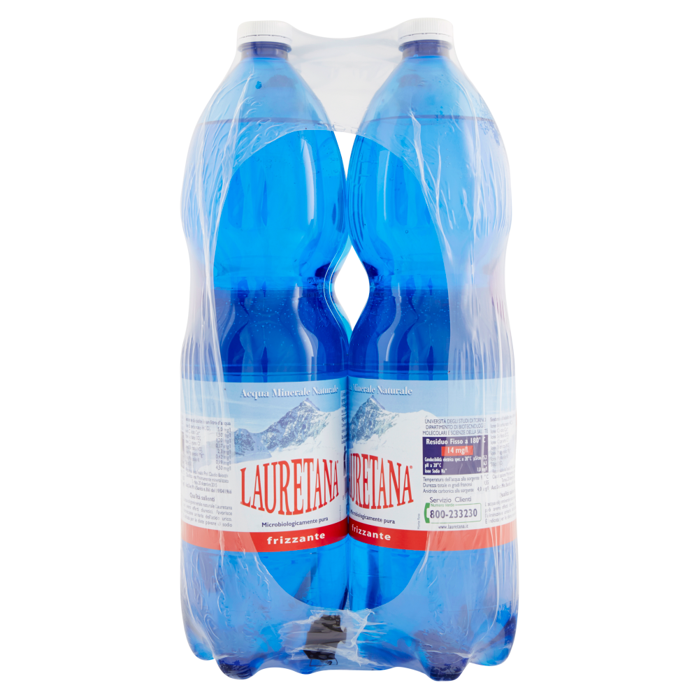 Acqua Lauretana 1,5 l (naturale/frizzante/liev. frizzante) - Macelleria -  Gastronomia - Mosca1916