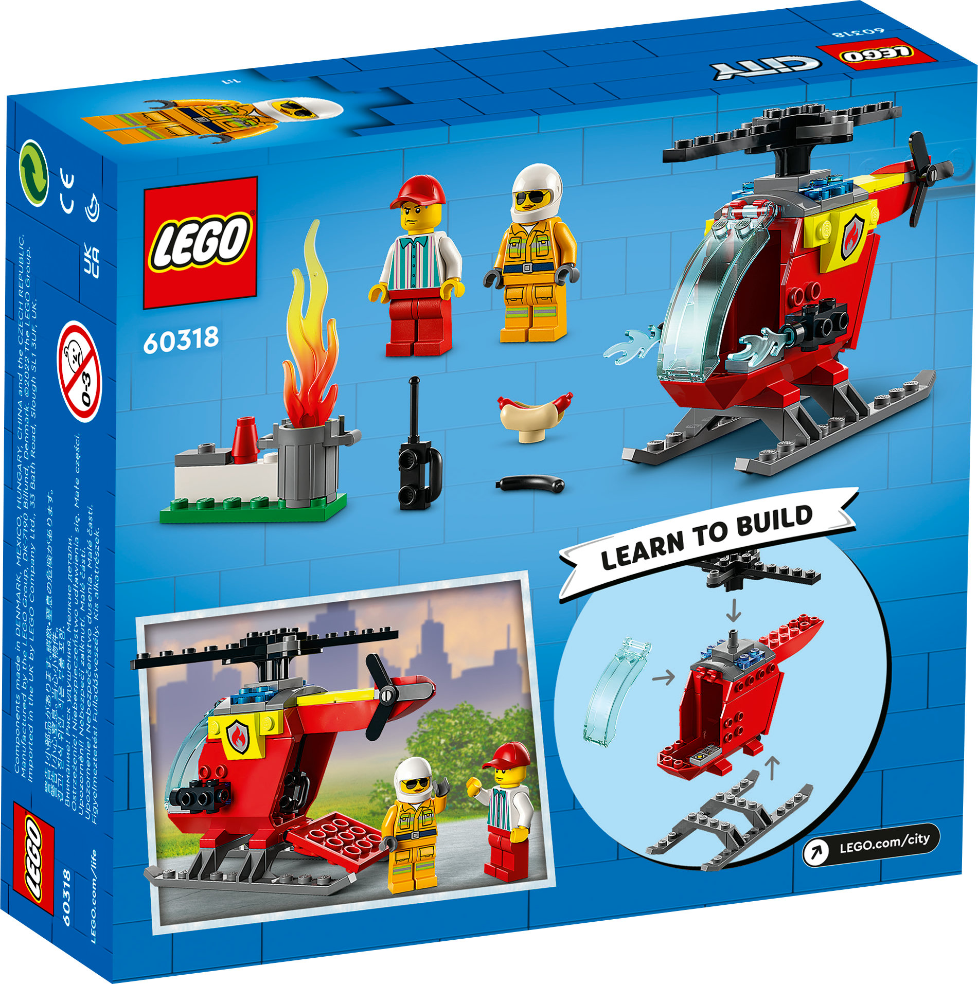 LEGO City Elicottero antincendio