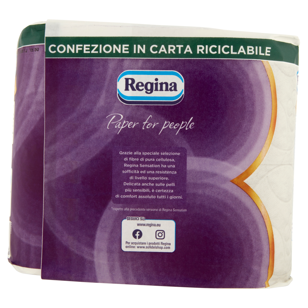 Regina Sensation Carta Igienica 4 Rotoli Carrefour