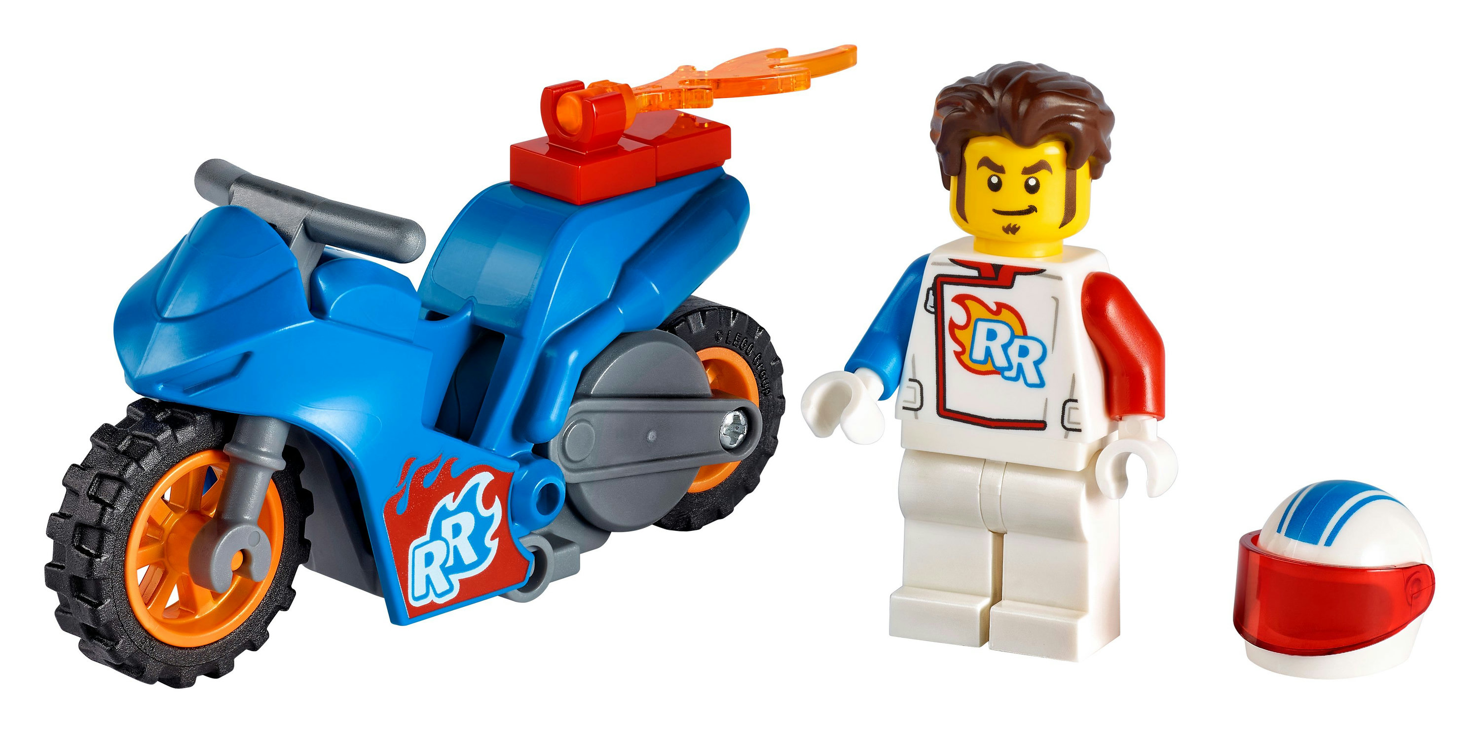 Il Funpack LEGO® Moto da cross include un personaggio e una motocicletta:  City, il Funpack LEGO® originale -  Italia