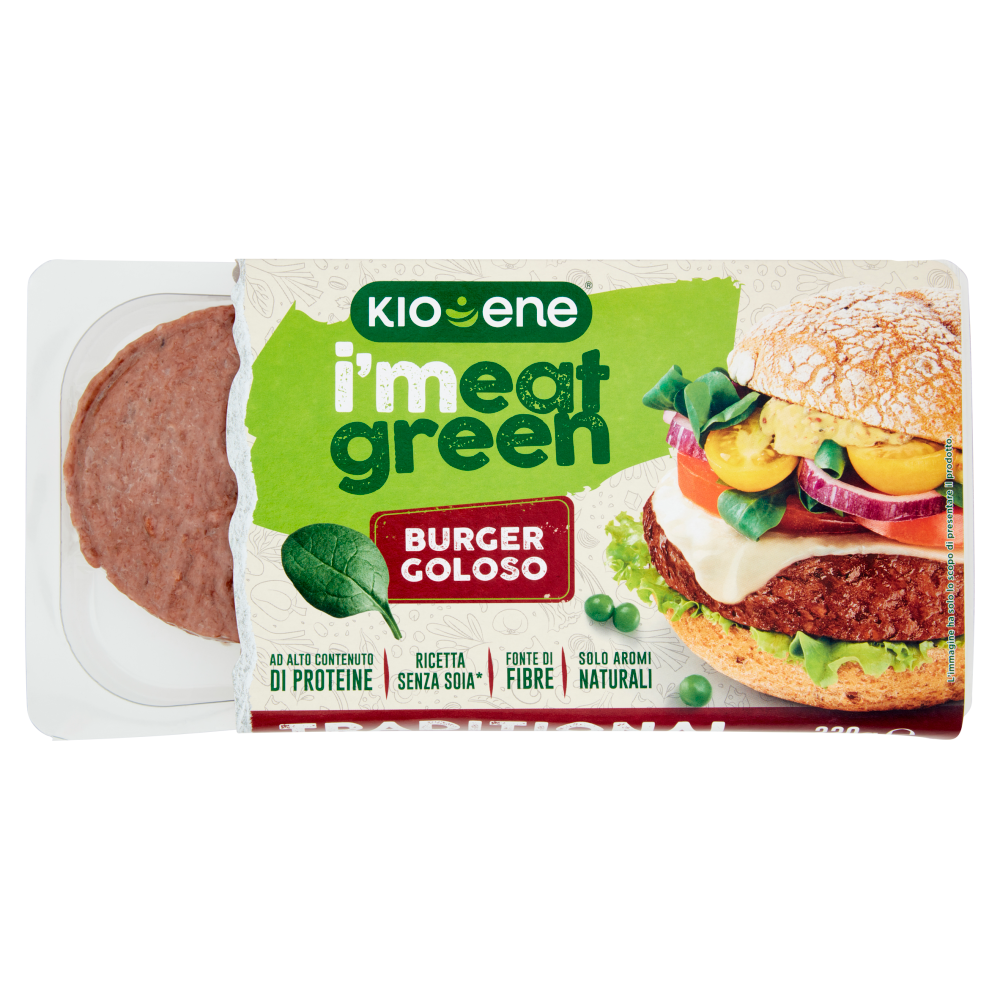 Kioene i'meat green Burger Goloso 2 x 110 g