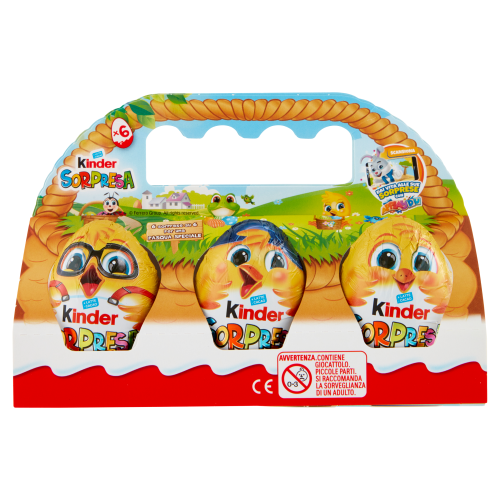 Kinder Sorpresa 6 X 20 G | Carrefour