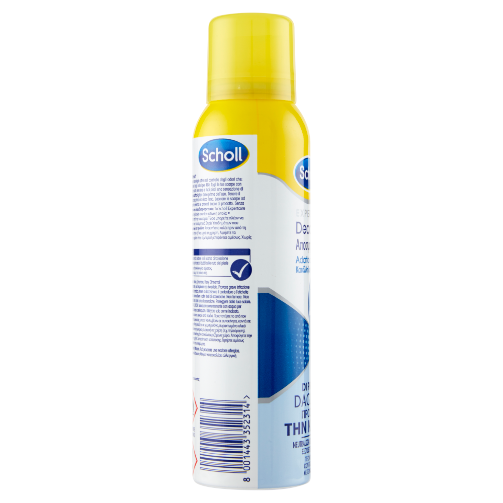 Deodorante Spray per Scarpe, Extra Forte, Prevenzione Anti Fungina, 24h  Azione Antiodori