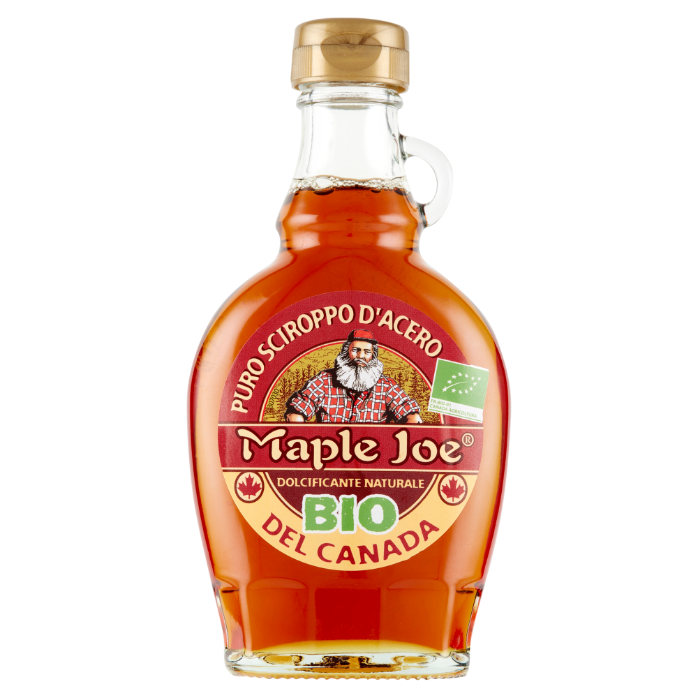 Maple Joe Puro Sciroppo d'Acero del Canada Bio 250 g