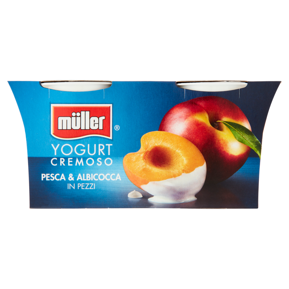 Distribuzione Alimentare YOGURT STUFFER S/LATTOSIO PESCA/ALBICOCCA G.125