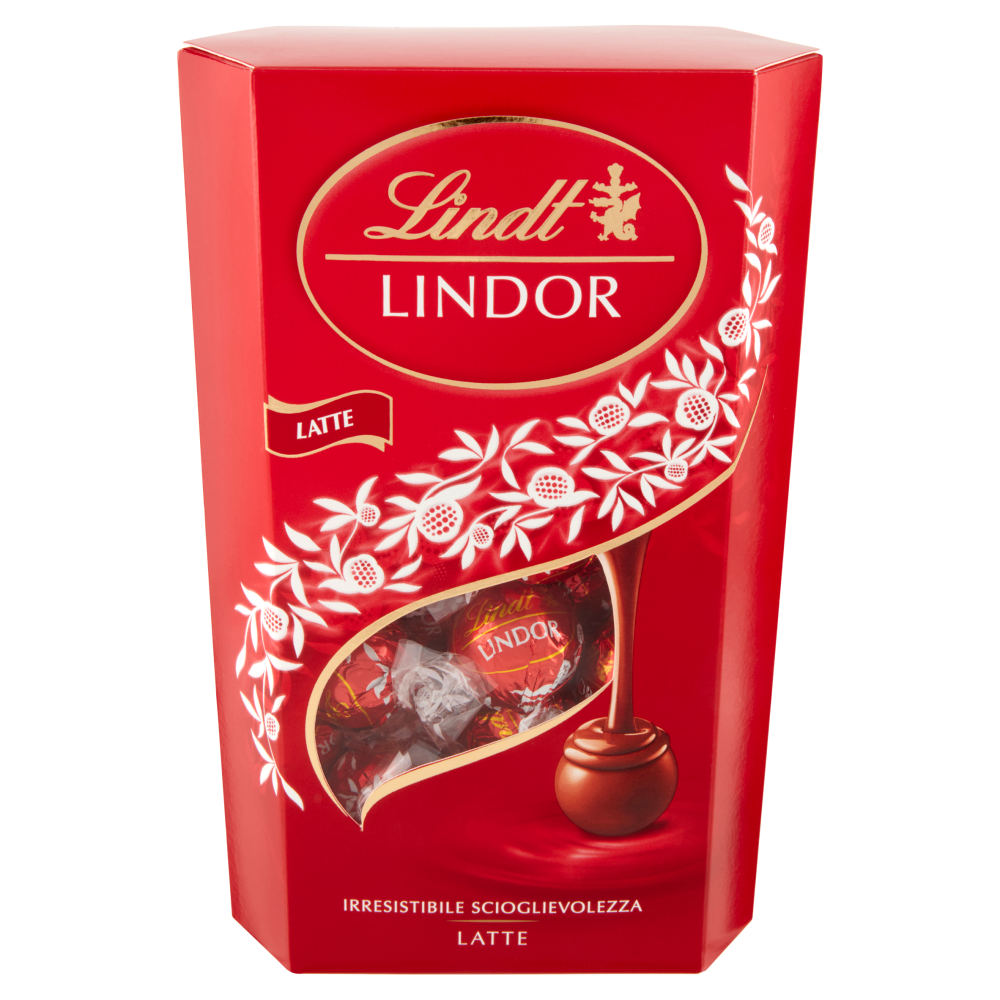 Lindt Cioccolatini Lindor Cioccolato al latte Scatola 337 g