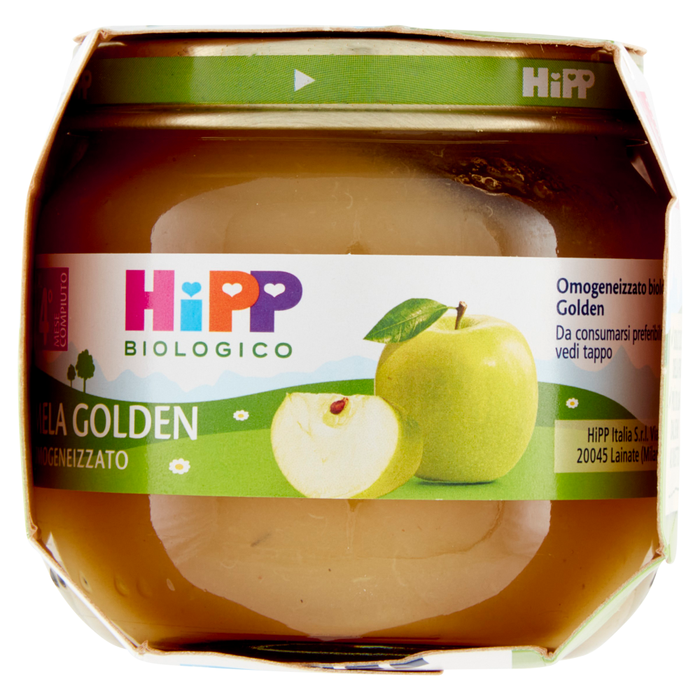 Hipp Bio Omogeneizzato Mela Golden 6 X80 G