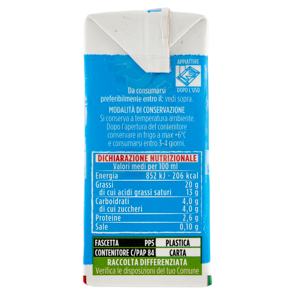 Accadì Panna da Cucina Senza Lattosio 3 x 100 ml | Carrefour