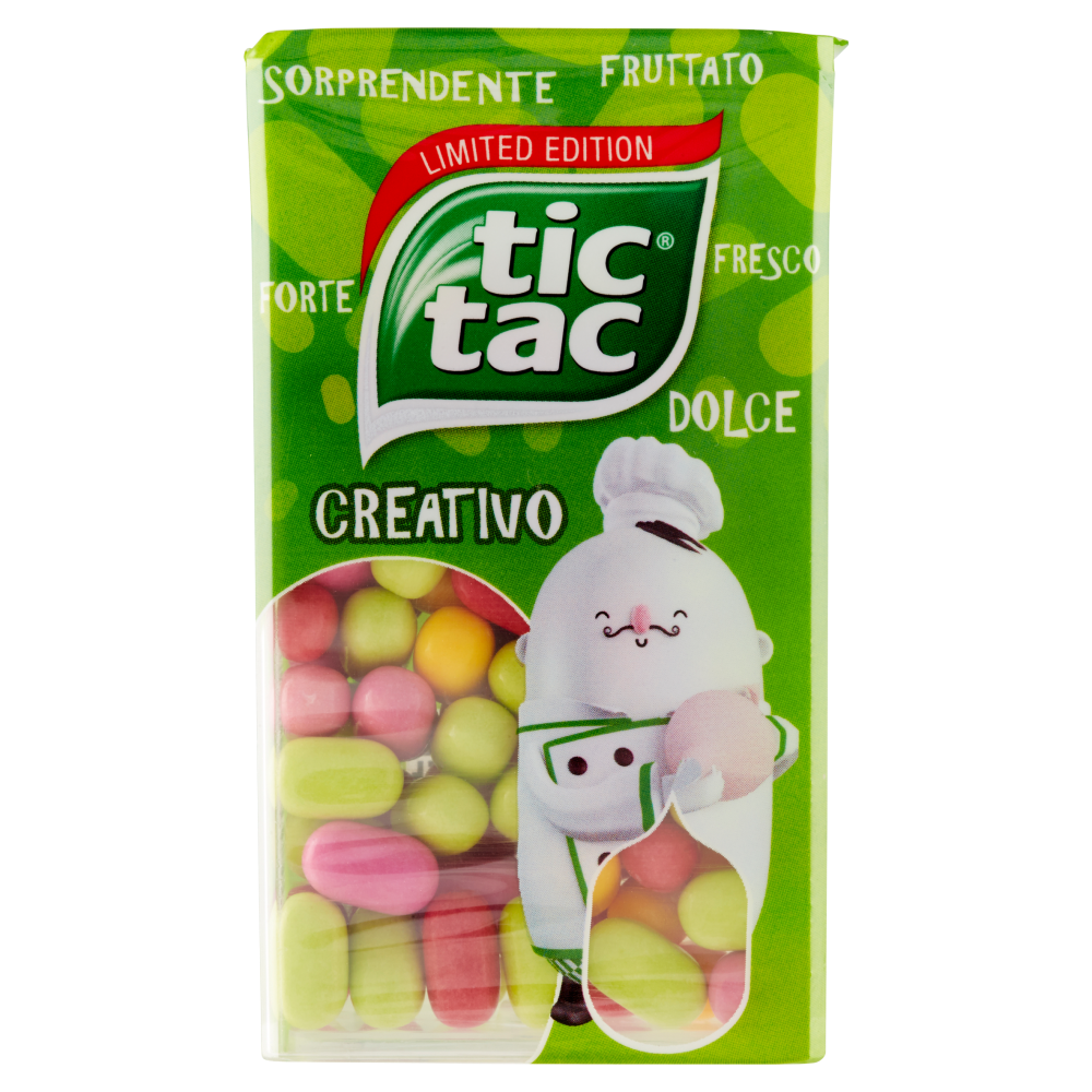 TIC TAC Due caramelle alla fragola