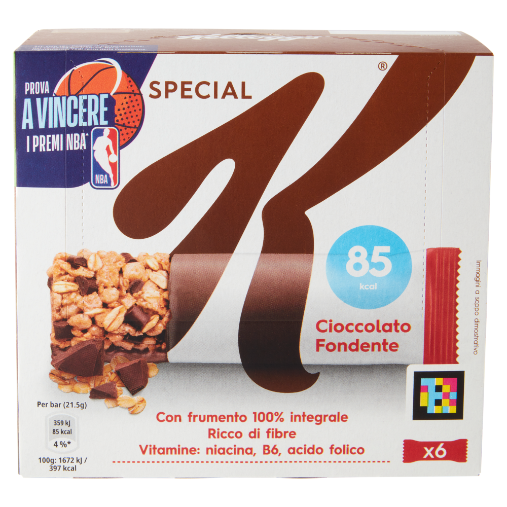 Kellogg's Special K Cioccolato Fondente 6 x 21,5 g