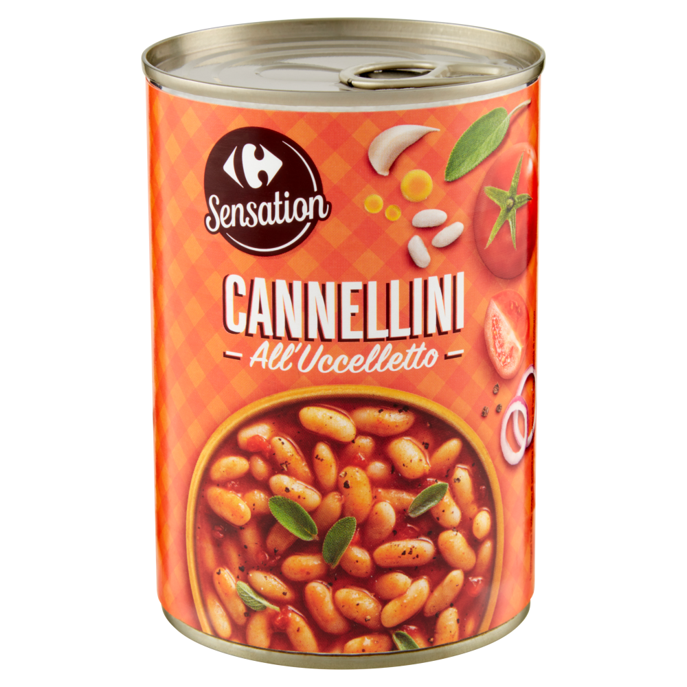 Carrefour Scalda E Gusta Cannellini All Uccelletto 400 G Carrefour