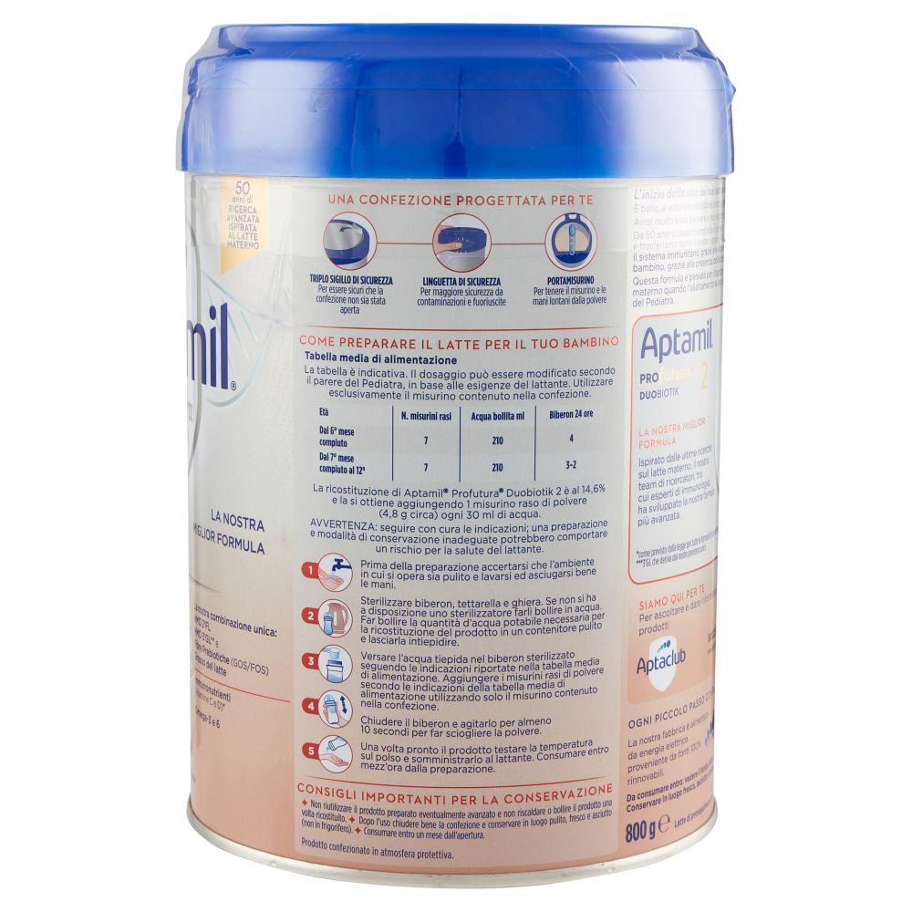 Latte proseguimento liquido - APTAMIL PROFUTURA Duobiotik 2 - Latte di  proseguimento liquido 12x200ml