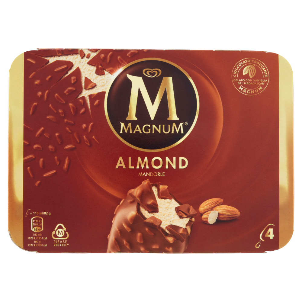 Magnum Mandorle 4 X G Carrefour