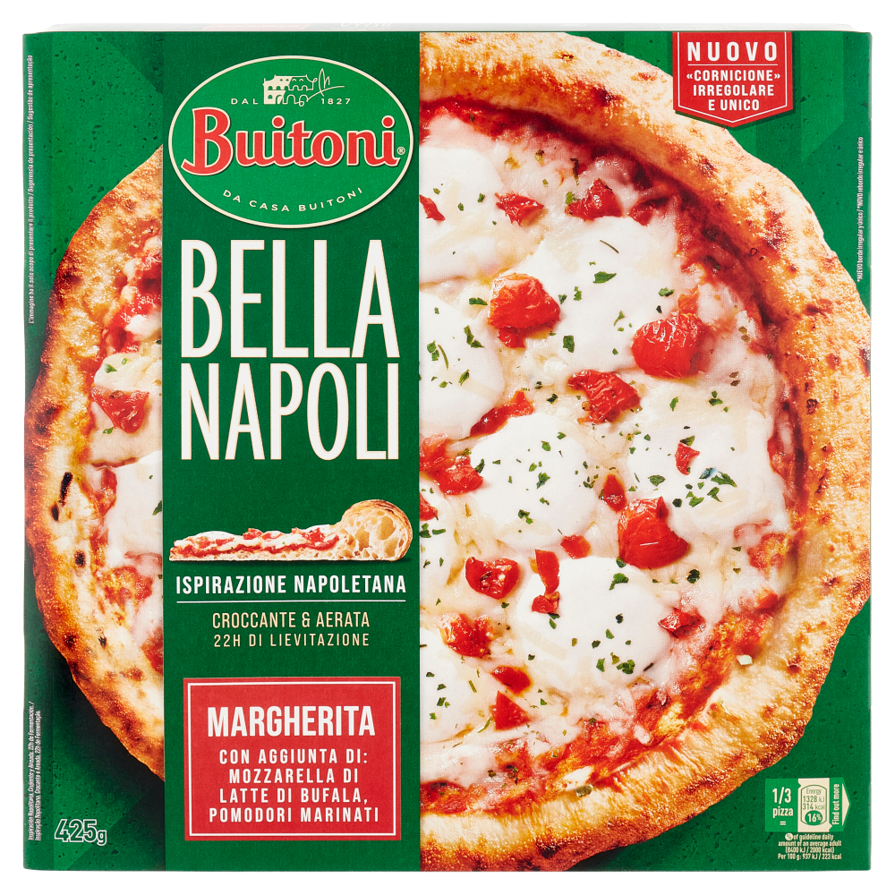 BUITONI BELLA NAPOLI MARGHERITA Pizza Surgelata 425g (1 Pizza) | Carrefour