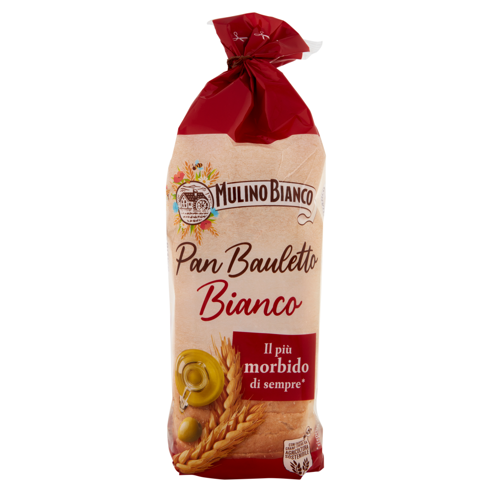 Mulino Bianco Pan Bauletto Bianco Pane Ideale Per Panini 400g | Carrefour