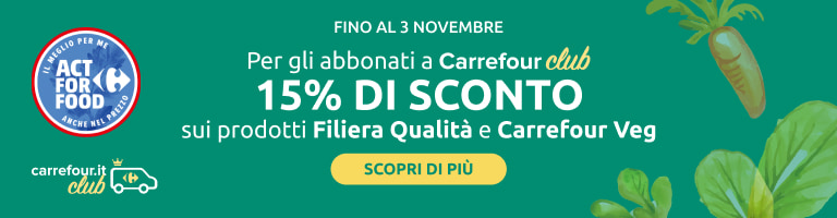 Sconto abbonamento Carrefour Club