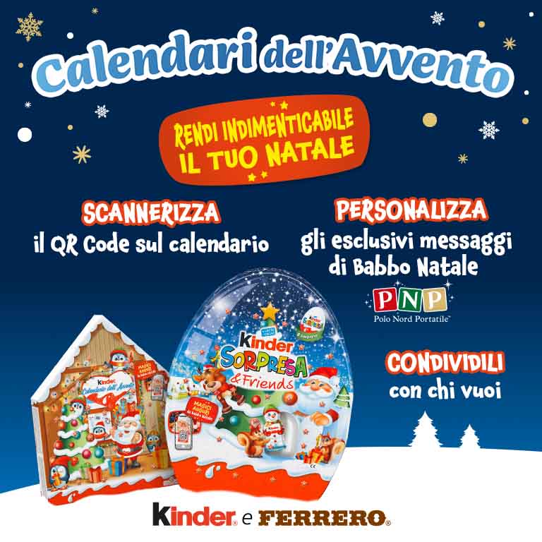 calendario Kinder