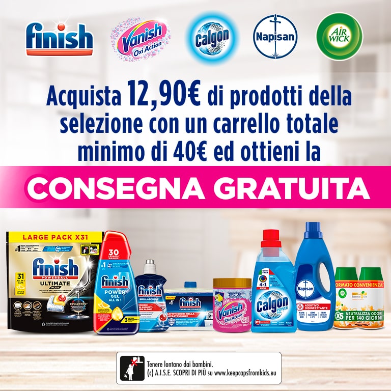 Consegna Gratuita Reckitt