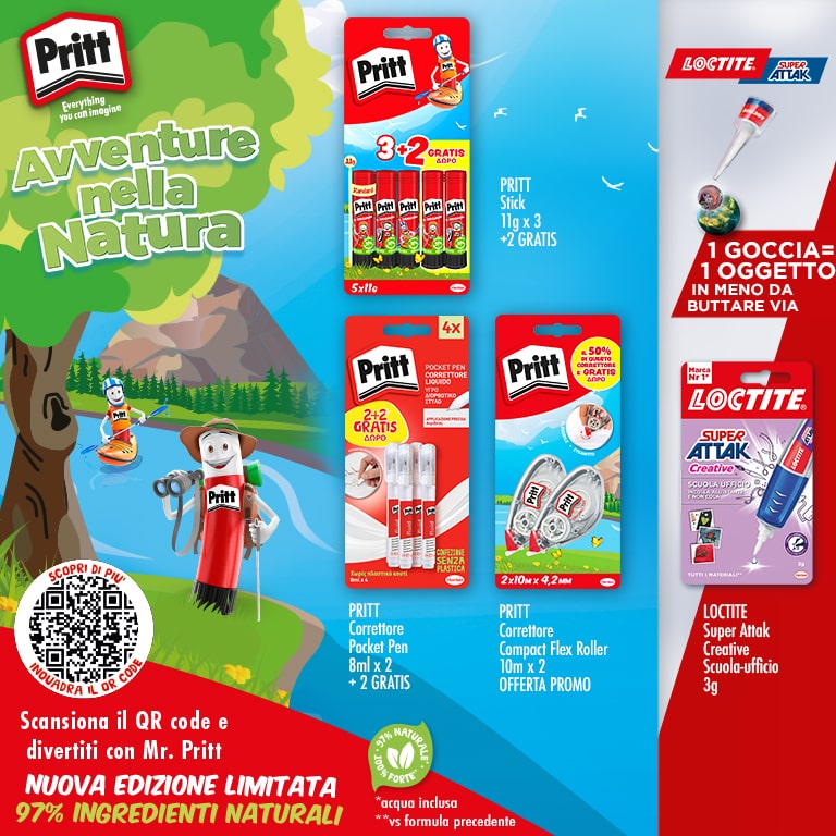 Scopri il mondo Pritt