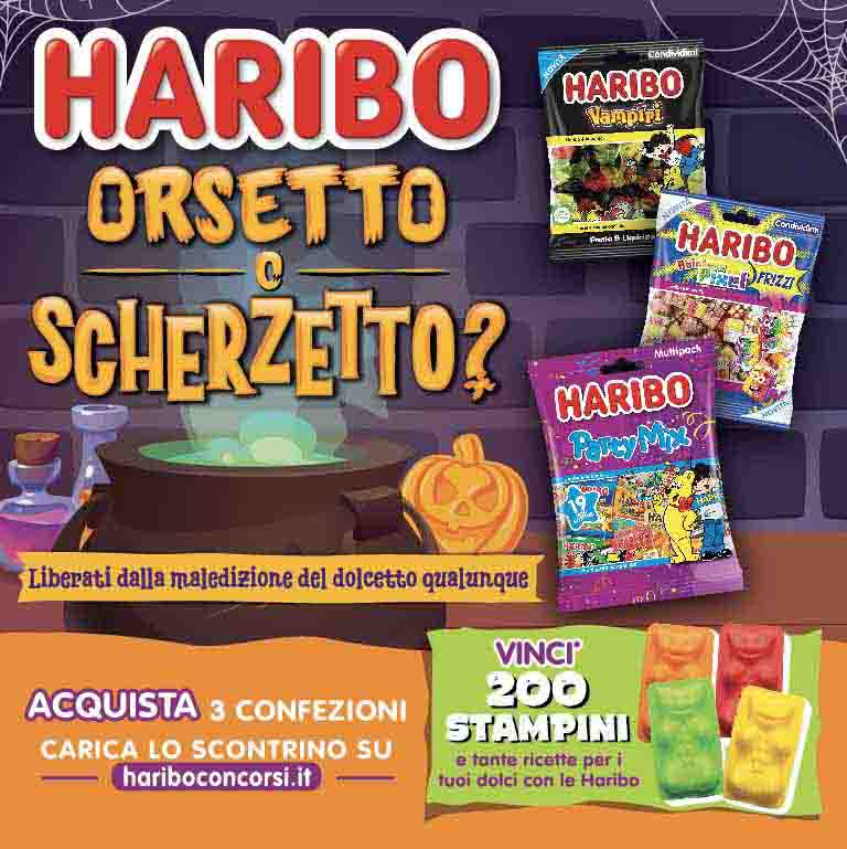 Halloween 2024 con le caramelle Haribo