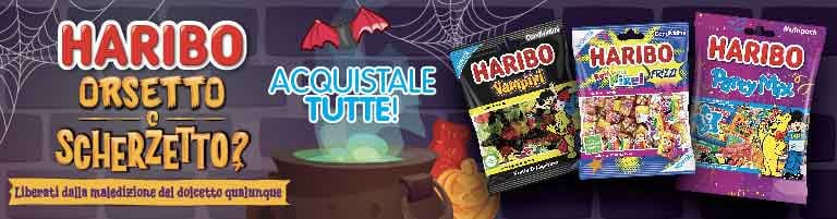 Halloween 2024 con le caramelle Haribo